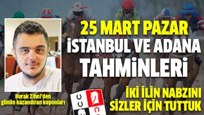 25 Mart 2018 Pazar At Yarışı Tahminleri | İstanbul ve Adana koşuları