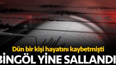 15 Haziran Pazartesi Bingöl'de yine deprem!