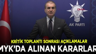 AK Parti Sözcüsü Ömer Çelik'ten 'yeni normal' uyarısı!