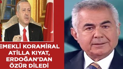 Emekli Koramiral Atilla Kıyat, 'Kenan Evren benzetmesi' için Erdoğan'dan özür diledi