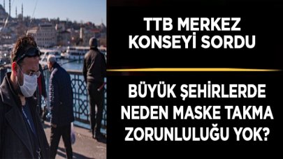 TTB Merkez Konseyi Başkanı Prof. Adıyaman: Büyük şehirlerde neden maske takma zorunluluğu yok?