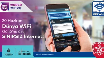 İBB Dünya WiFi Günü'nde sınırsız ve bedava internet verecek