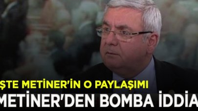 Mehmet Metiner, 15 Temmuz'da Erdoğan'ı yalnız bırakan bakanın ismini açıkladı