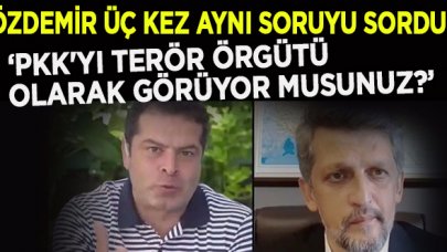 Özdemir'den Garo Paylan'a PKK sorusu: Demokratik kanallar açılmış olsaydı meseleler çözülebilirdi