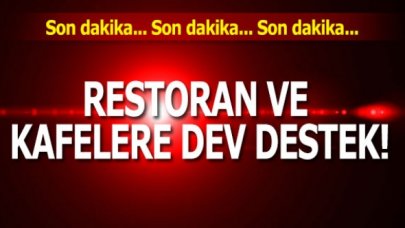 Bakan Ersoy açıkladı: Restoran ve kafelere dev destek pazartesi günü başlıyor!