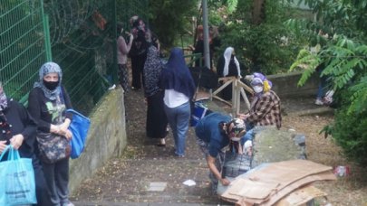 LGS öncesi öğrenciler ve aileleri Zuhuratbaba Türbesi'ne akın etti