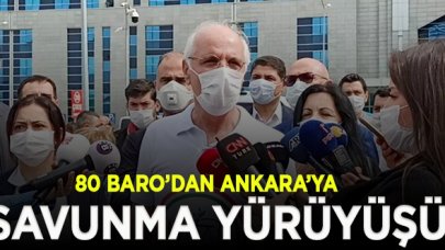 80 baronun 'Savunma Yürüyüşü' başladı