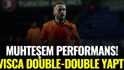 Edin Visca double double yaptı! Muhteşem performans...