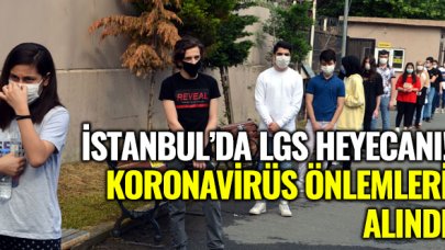 İstanbul'da LGS heyecanı