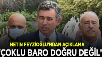 Feyzioğlu: Çoklu baro bizim açımızdan doğru değil