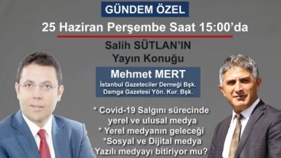 Mehmet Mert Gündem Özel'de Salih Sütlan'ın konuğu olacak