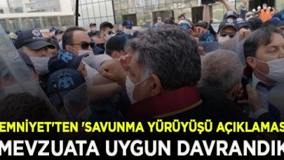 Emniyet'ten 'Savunma Yürüyüşü' açıklaması: Baro başkanlarına mevzuata uygun davrandık