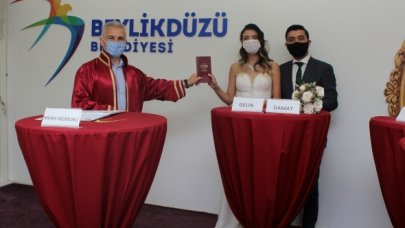 Beylikdüzü'nde tedbirli nikah