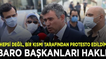 Metin Feyzioğlu: Baro başkanları öfkelenmekte yüzde yüz haklılar