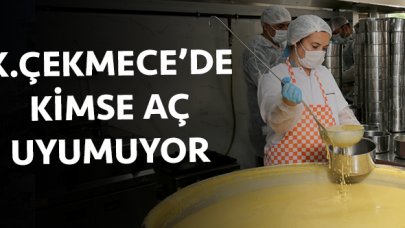 Küçükçekmece'de kimse aç uyumuyor