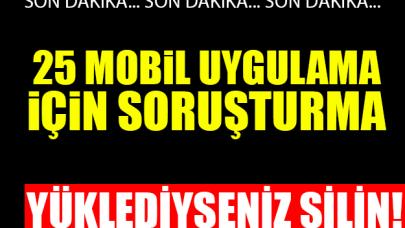 FLAŞ! BTK'dan rehberde kayıt gösteren 25 mobil uygulamaya inceleme