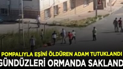 Arnavutköy'de pompalıyla eşini öldürmüştü! Saldırgan tutuklandı