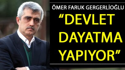 Ömer Faruk Gergerlioğlu: Tek çözüm demokrasi