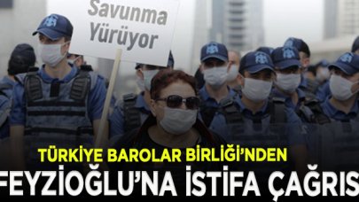 Türkiye Barolar Birliği'nden Metin Feyzioğlu'na istifa çağrısı