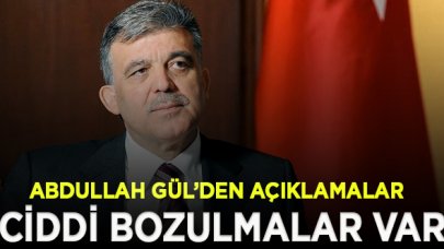 Abdullah Gül: Türkiye'de durum kaygı verici