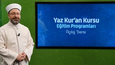 Ali Erbaş: 2020 yaz Kur'an kurslarının uzaktan eğitimle yapılmasını kararlaştırdık