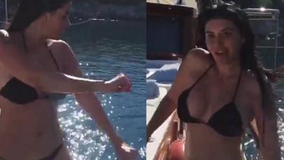 Ebru Polat İsmail YK'nın bombabomba.com şarkısıyla seksi dans videosu yayınladı