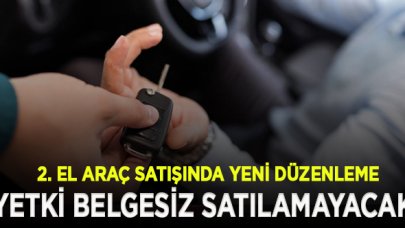 Yetki belgesi olmayanlar internetten ikinci el araç satışı yapamayacak