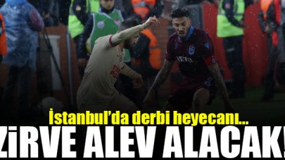 Zirve bu maçla alev alacak! Galatasaray'ın konuğu Trabzonspor