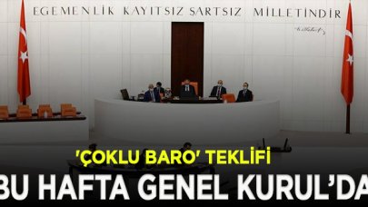 'Çoklu baro' Genel Kurul'a geliyor