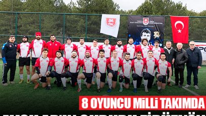 Avcılar'ın gururu rugby takımı