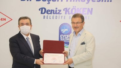 Eyüpsultan'a hizmet belgesi