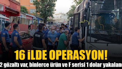 İstanbul merkezli 16 ilde operasyon! 52 gözaltı var...