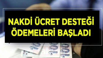 Haziran ayı nakdi ücret desteği ödemeleri başladı