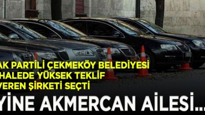 Ak Partili Çekmeköy Belediyesi araç kiralama ihalesinde daha yüksek teklif veren şirketi seçti