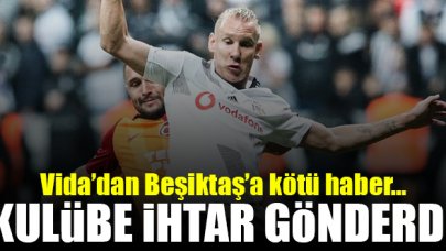 Domagoj Vida'nın menajeri Beşiktaş'a ihtarname gönderdi