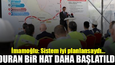 İBB, durmuş bir metro hattını daha başlattı 