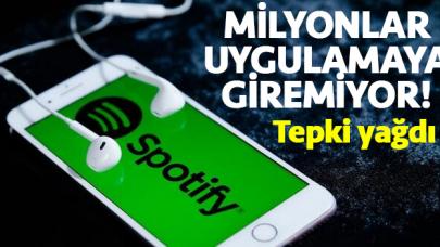 Spotify uygulamadan atıyor! Spotify çöktü mü neden açılmıyor?