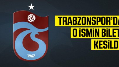 Trabzonspor'da ilk yolcu belli oldu!