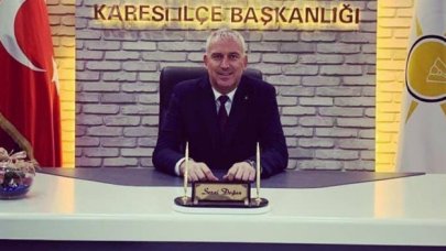 AK Parti İlçe Başkanı Ekrem Başaran'dan istifa açıklaması: İl başkanlığının isteği üzerine bıraktık