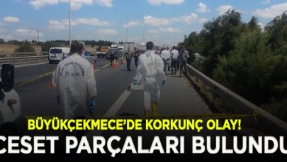 Büyükçekmece'de dehşet! Ceset parçaları bulundu