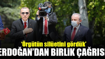 Erdoğan'dan birlik çağrısı