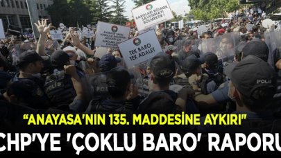 TBB'den CHP'ye çoklu baro raporu