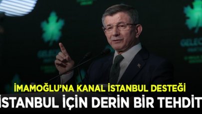 Davutoğlu'ndan İmamoğlu’na destek: Bu geri döndürelemez bir proje