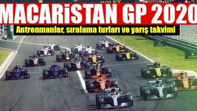 Formula 1 (F1) 2020 Macaristan Grand Prix'i (GP) yarışı canlı izle