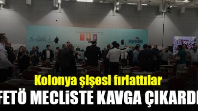 FETÖ meclsite kavga çıkardı