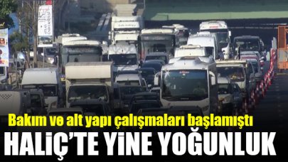 Haliç'te yoğunluk