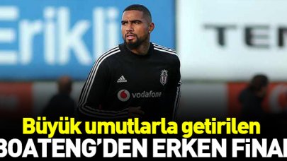 Boateng'den erken veda