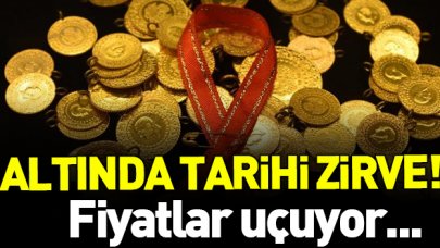 Altın fiyatları rekor kırdı! Gram altın kaç lira oldu?