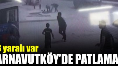 Arnavutköy'deki iş yerinde patlama: 3 yaralı