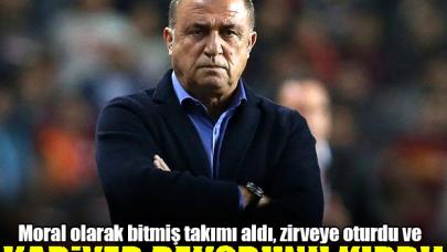 Fatih Terim rekorunu kırdı!